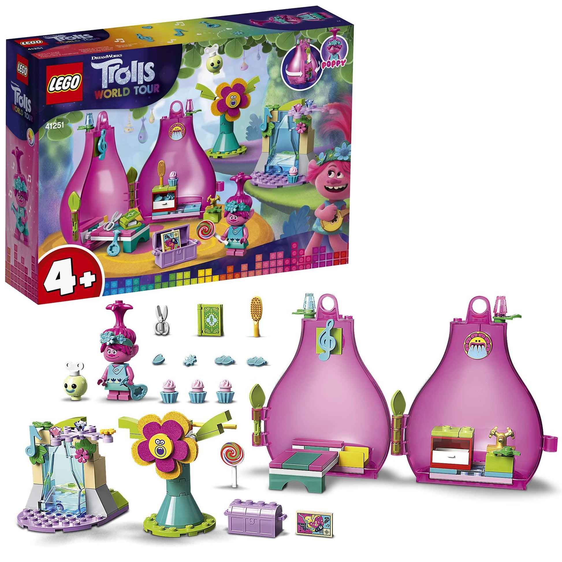 LEGO Poppy's supervrolijke Troll huisje 41251 Trolls LEGO TROLLS @ 2TTOYS LEGO €. 17.99