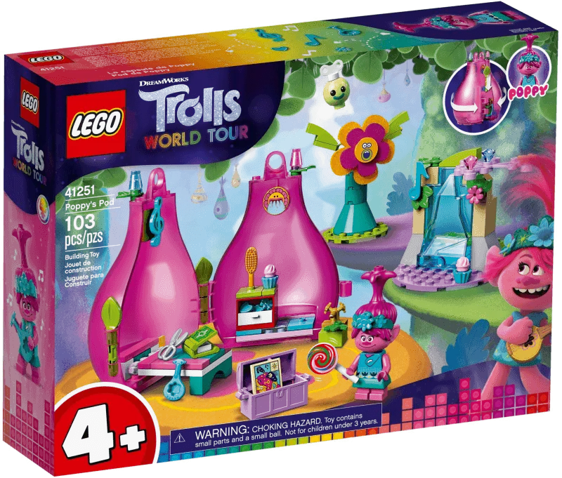 LEGO Poppy's supervrolijke Troll huisje 41251 Trolls LEGO TROLLS @ 2TTOYS | Official LEGO shop😊🥰 LEGO €. 17.99