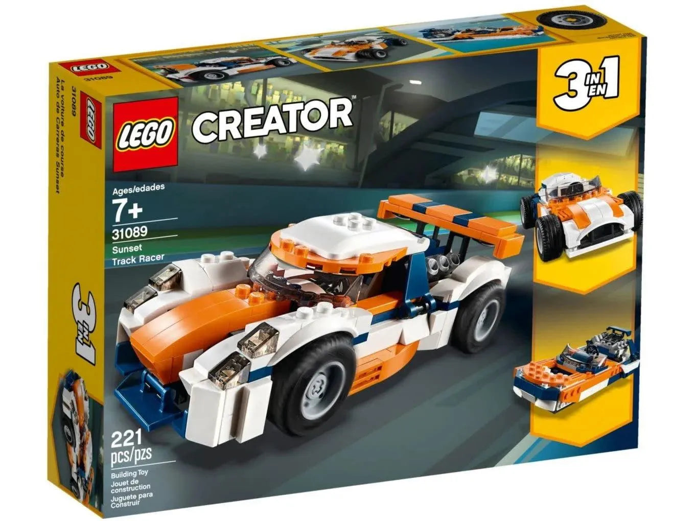 LEGO Racewagen 31089 Creator 3-in-1 LEGO CREATOR @ 2TTOYS | Official LEGO shop😊🥰 LEGO €. 16.49