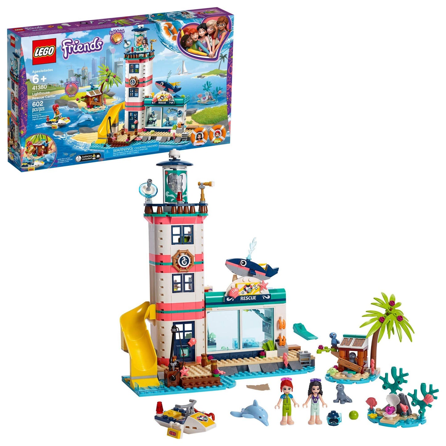 LEGO Reddingscentrum voor dieren in de vuurtoren 41380 Friends LEGO FRIENDS @ 2TTOYS | Official LEGO shop😊🥰 LEGO €. 49.99