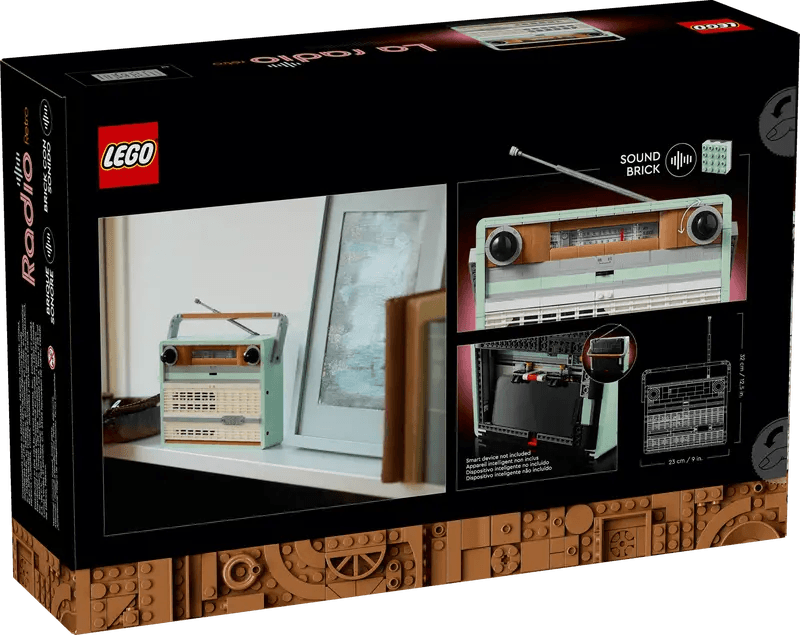 LEGO Retroradio 10334 Icons LEGO ICONS @ 2TTOYS LEGO €. 85.99