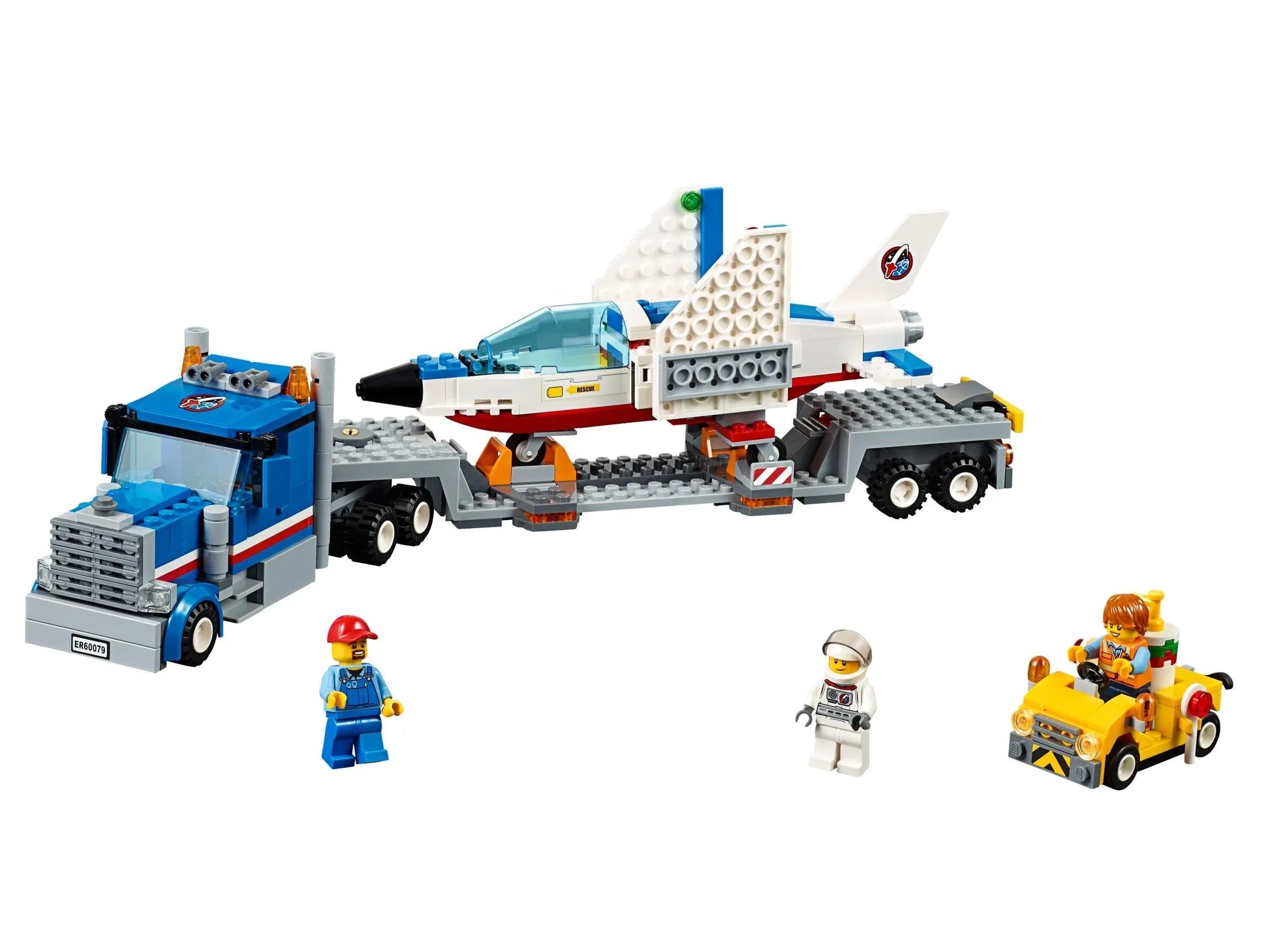 LEGO Ruimte Shuttle training vrachtwagen met oplegger 60079 City LEGO CITY RUIMTEVAART @ 2TTOYS | Official LEGO shop😊🥰 LEGO €. 69.99