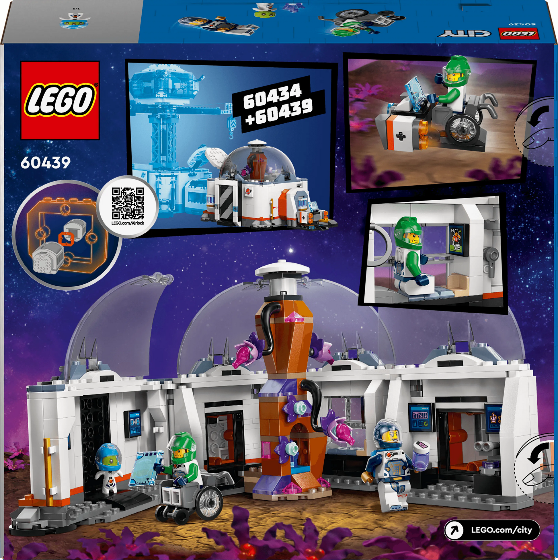 LEGO Ruimtelaboratorium 60439 City LEGO CITY @ 2TTOYS | Official LEGO shop😊🥰 LEGO €. 32.49