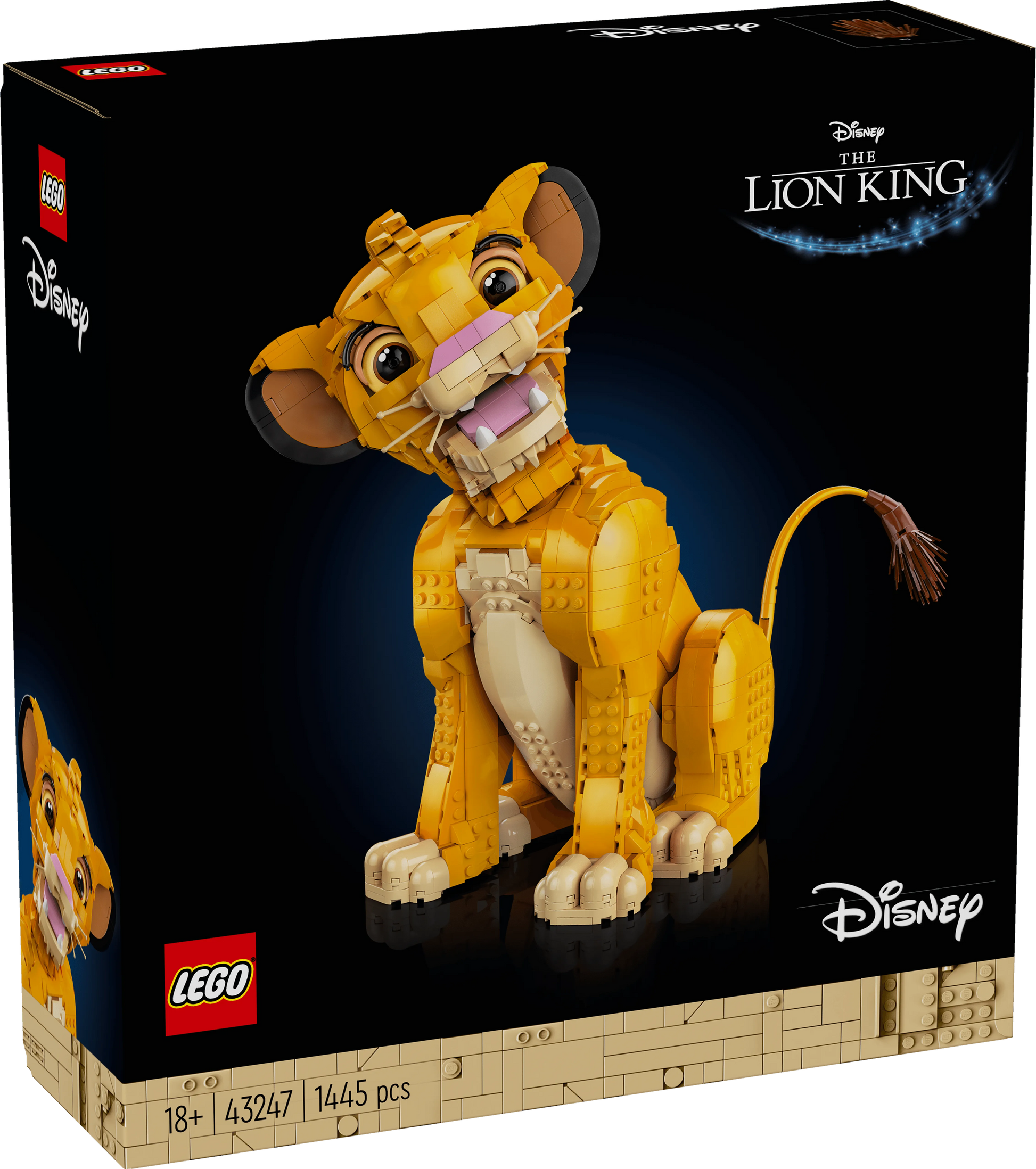 LEGO Simba Lion King 43247 Disney (Pre-Order: verwacht juni) LEGO DISNEY @ 2TTOYS LEGO €. 109.49