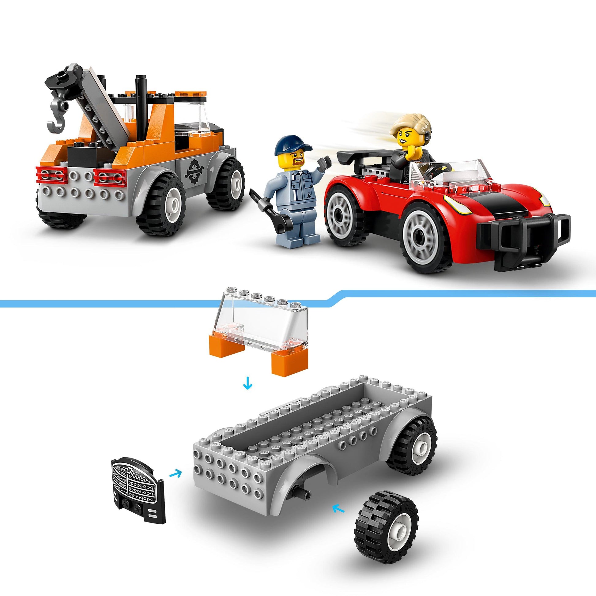 LEGO Sleepwagen en sportautoreparatie 60435 City (Pre-Order: verwacht juni) LEGO CITY @ 2TTOYS LEGO €. 16.99