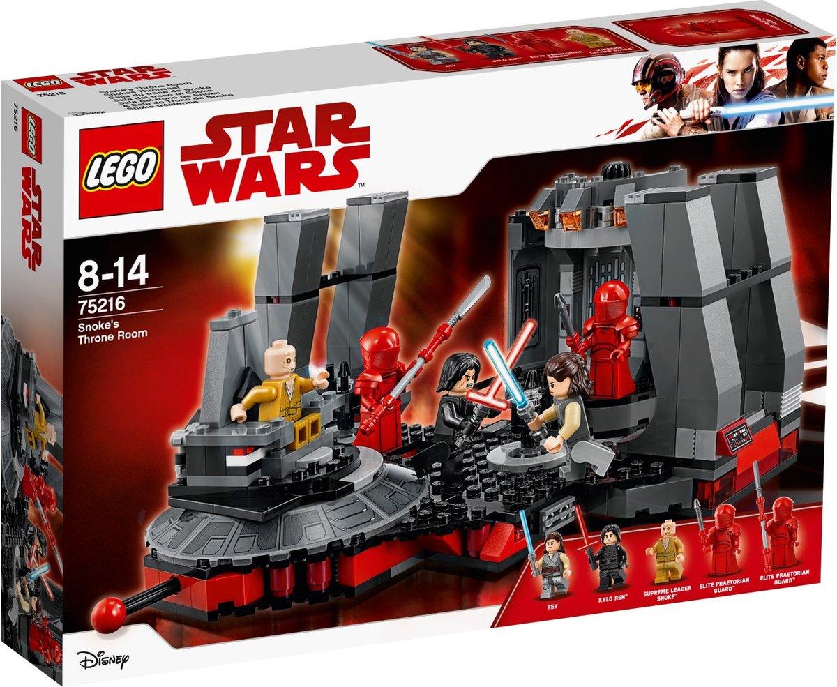 LEGO Snoke's Troonzaal 75216 StarWars LEGO STARWARS @ 2TTOYS LEGO €. 79.99