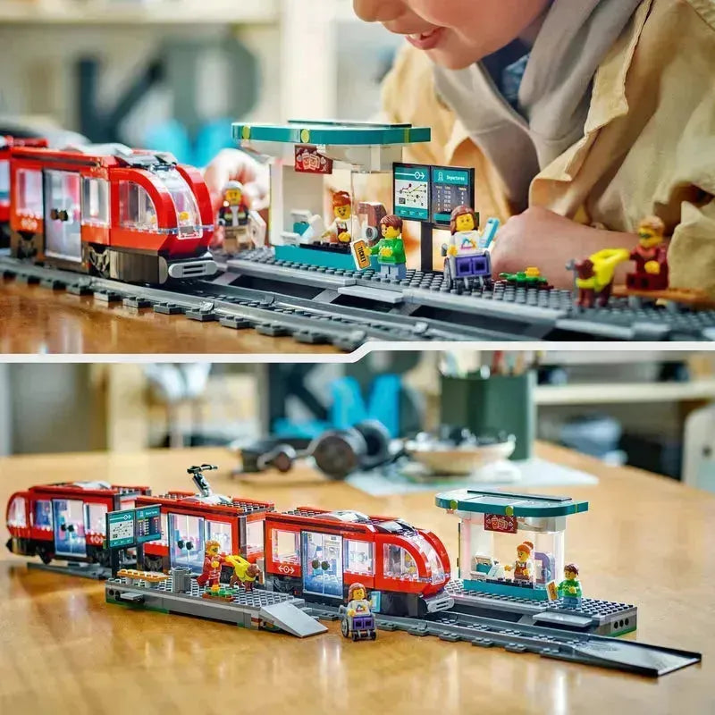 LEGO Stadstram en station 60423 City LEGO CITY @ 2TTOYS | Official LEGO shop😊🥰 LEGO €. 76.49