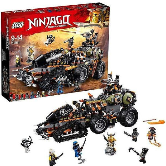 LEGO Super Dieselnaut tank met geschutskoepels 70654 Ninjago LEGO NINJAGO @ 2TTOYS | Official LEGO shop😊🥰 LEGO €. 89.99