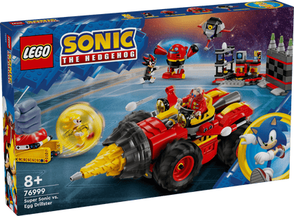 LEGO Super Sonic vs. Egg Drillster 76999 Sonic LEGO Sonic @ 2TTOYS | Official LEGO shop😊🥰 LEGO €. 67.99