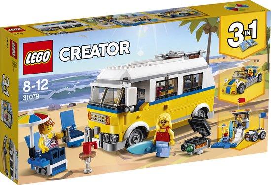 LEGO Surfersbusje Camper Van met vakantievierder 31079 Creator 3-in-1 LEGO CREATOR @ 2TTOYS | Official LEGO shop😊🥰 LEGO €. 24.99