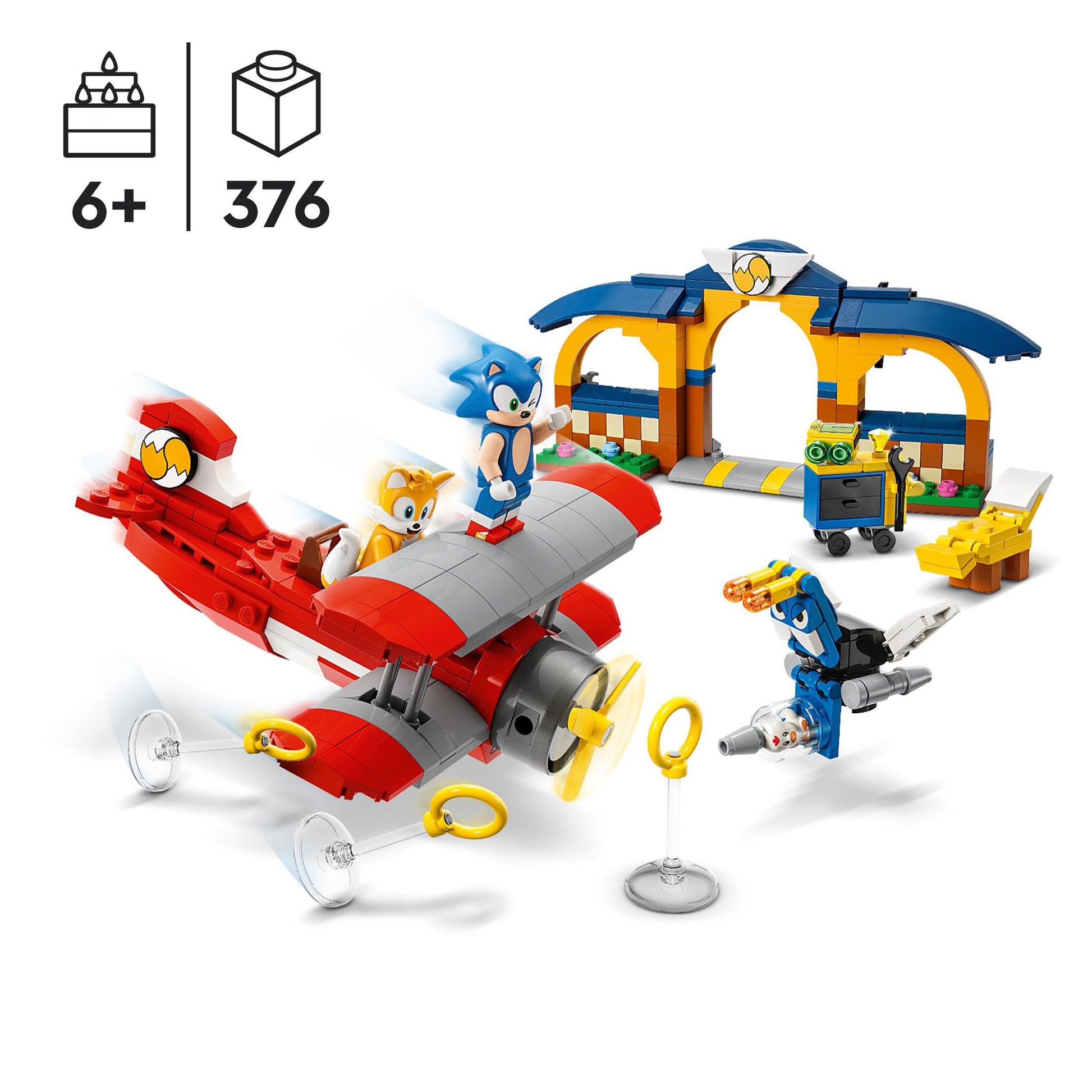 LEGO Tails' tornadovlieger met werkplaats 76991 Sonic LEGO @ 2TTOYS LEGO €. 36.48