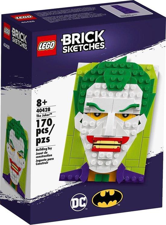 LEGO The Joker van batman schilderij 40428 Brick Sketches LEGO BATMAN @ 2TTOYS LEGO €. 13.99