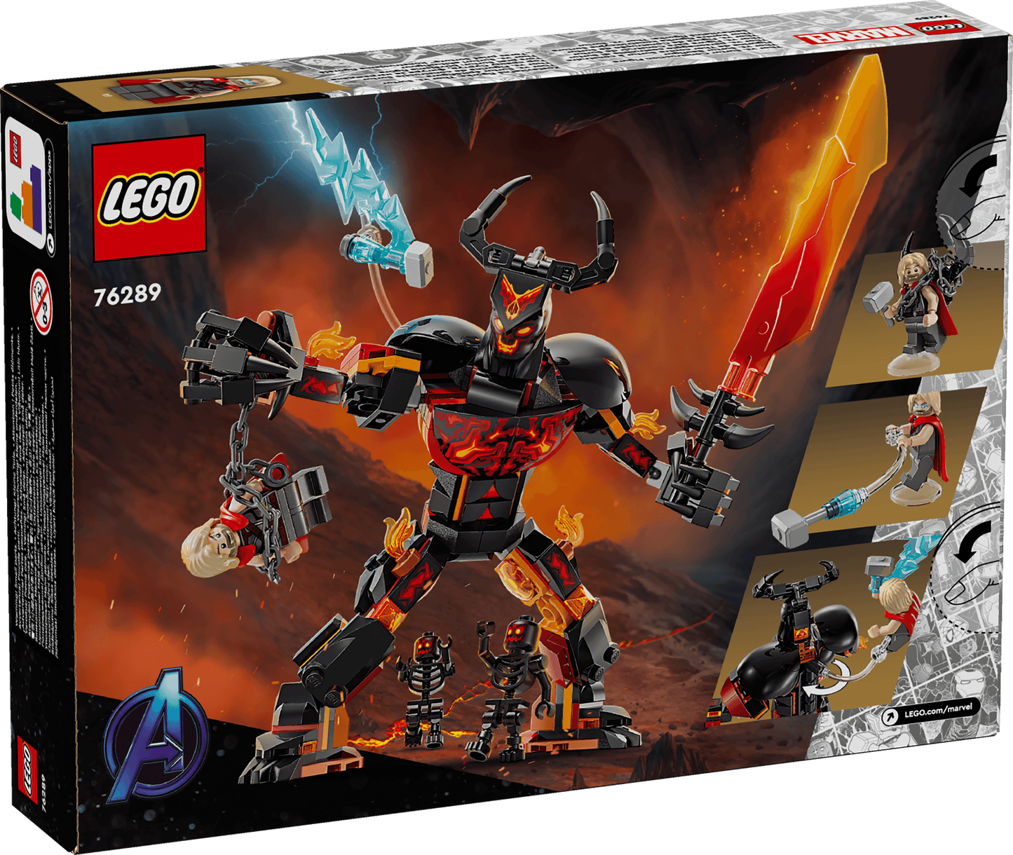 LEGO Thor vs. Surtur bouwfiguur 76289 Superheroes (Pre-Order: verwacht augustus) SUPERHEROES @ 2TTOYS 2TTOYS €. 25.49