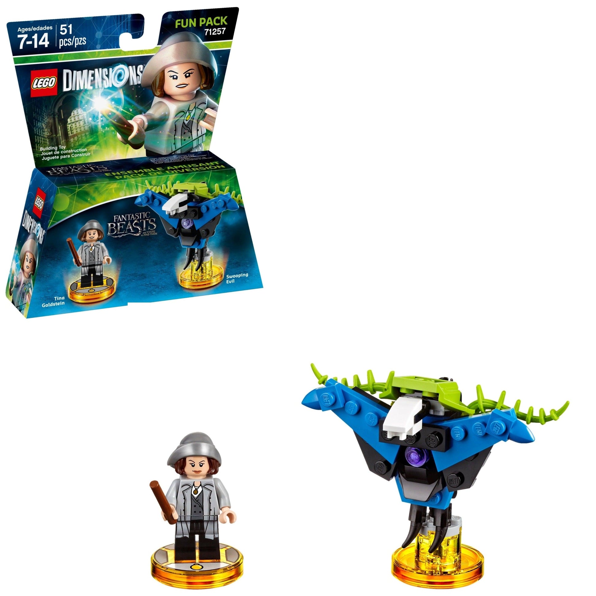 LEGO Tina Goldstein Fun Pack 71257 Dimensions LEGO Dimensions @ 2TTOYS | Official LEGO shop😊🥰 LEGO €. 9.99