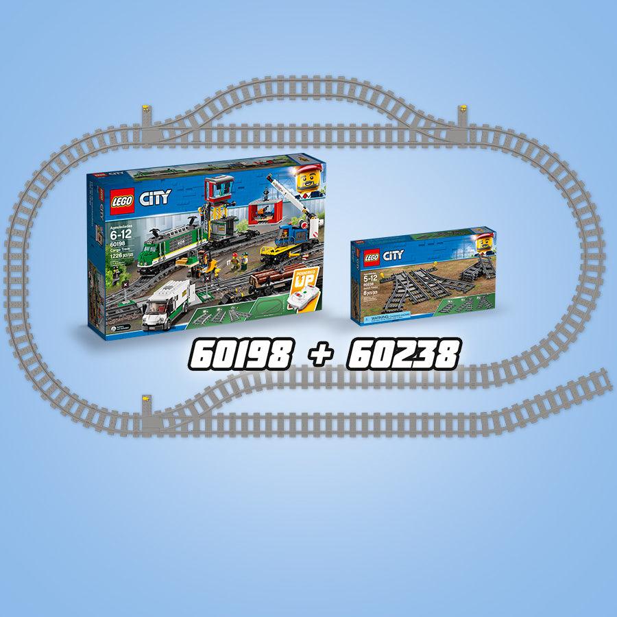 LEGO Treinbaan Wissels 60238 City Treinen LEGO CITY TREINEN @ 2TTOYS LEGO €. 16.49