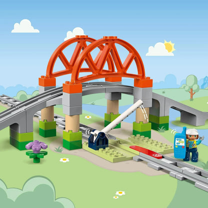 LEGO Treinbrug en Spooruitbreidingsset 10426 Duplo LEGO DUPLO @ 2TTOYS | Official LEGO shop😊🥰 LEGO €. 33.99