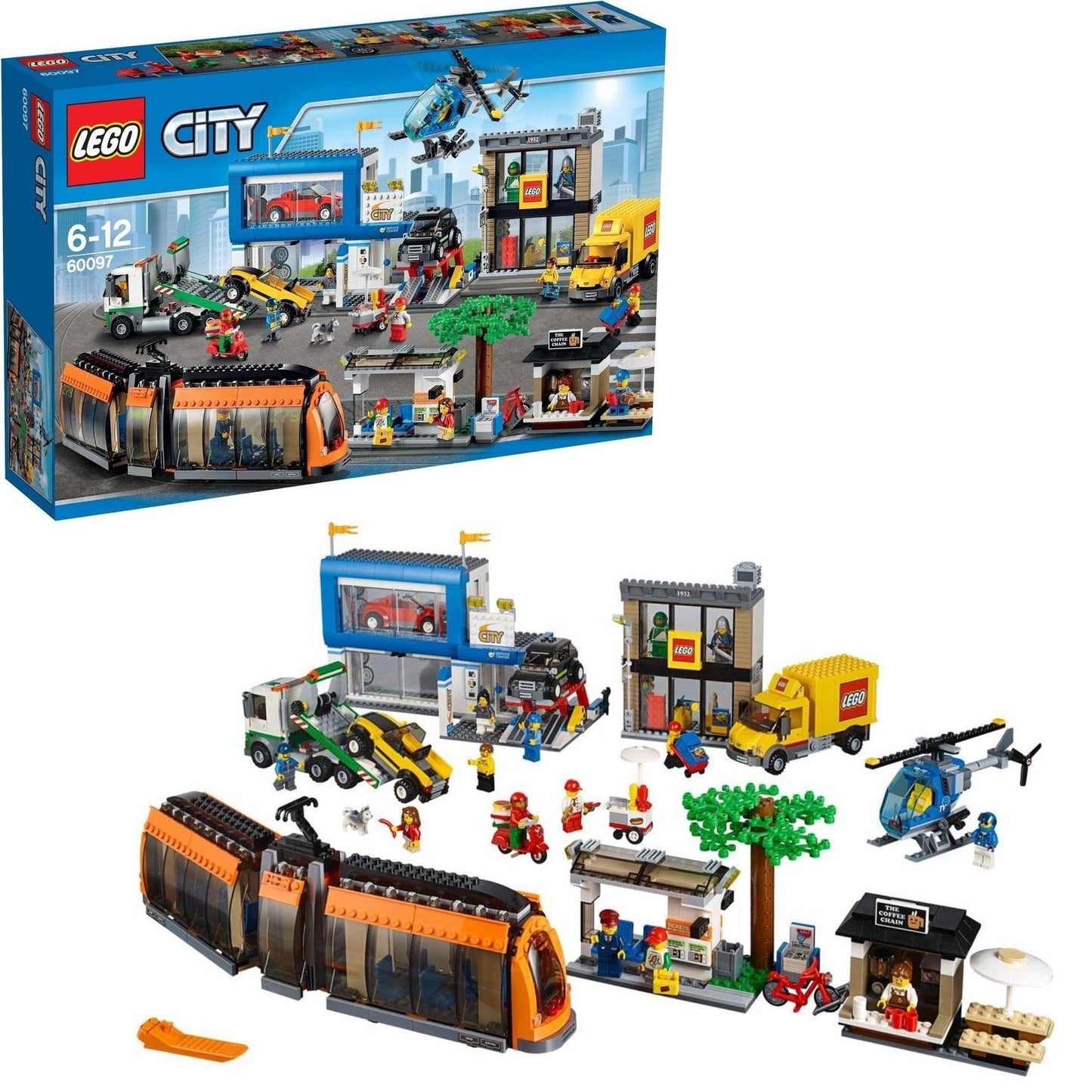 LEGO Ville Gezellige LEGO stadsplein 60097 City LEGO CITY VILLE @ 2TTOYS LEGO €. 169.49