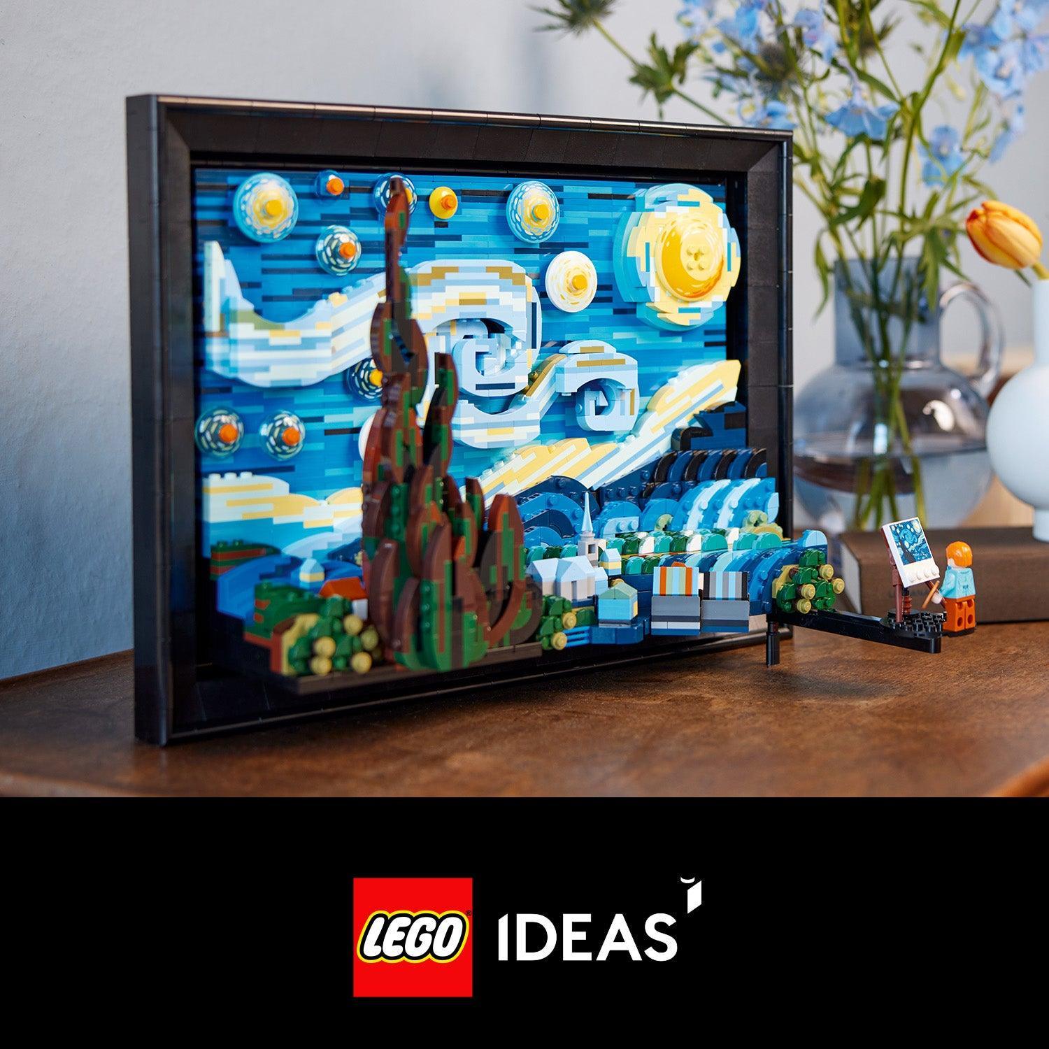 LEGO Vincent van Gogh - De sterrennacht 21333 Ideas LEGO IDEAS @ 2TTOYS | Official LEGO shop😊🥰 LEGO €. 169.99