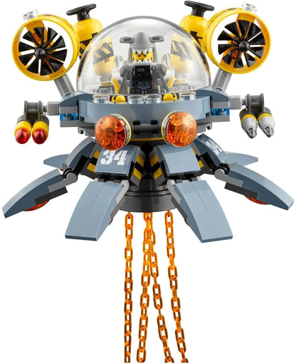 LEGO Vliegende kwal duikboot 70610 Ninjago LEGO NINJAGO @ 2TTOYS | Official LEGO shop😊🥰 LEGO €. 44.99