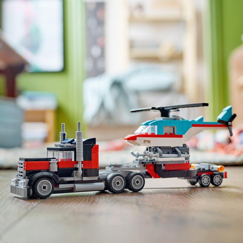 LEGO Vrachtwagen met helikopter 31146 Creator 3 in 1 LEGO CREATOR 3 IN 1 @ 2TTOYS | Official LEGO shop😊🥰 LEGO €. 16.48