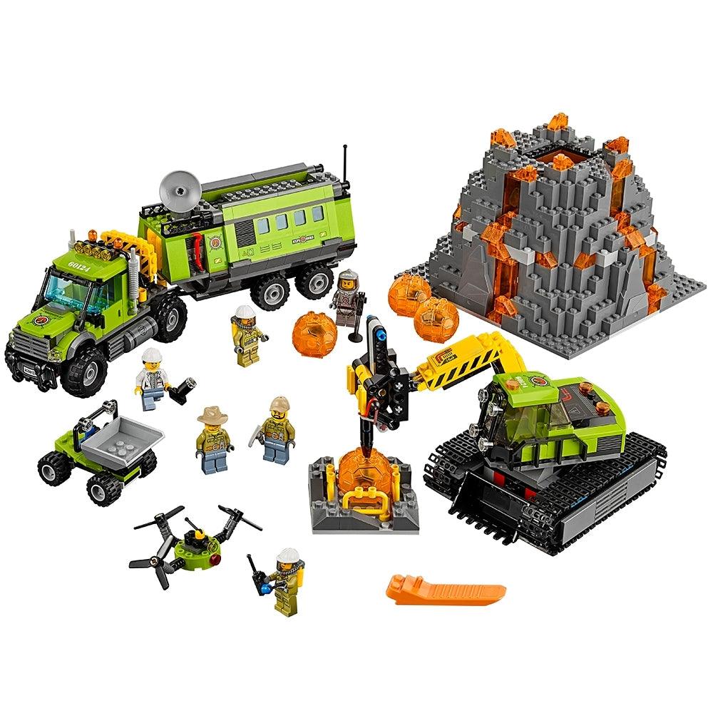 LEGO Vulkaan Mobiel controle centrum truck met oplegger 60124 City LEGO CITY VULKAANONDERZOEK @ 2TTOYS | Official LEGO shop😊🥰 LEGO €. 114.99