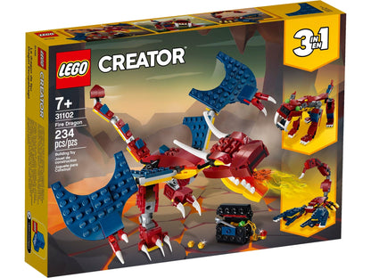 LEGO Vuur draak 31102 Creator 3-in-1 LEGO CREATOR @ 2TTOYS LEGO €. 15.49