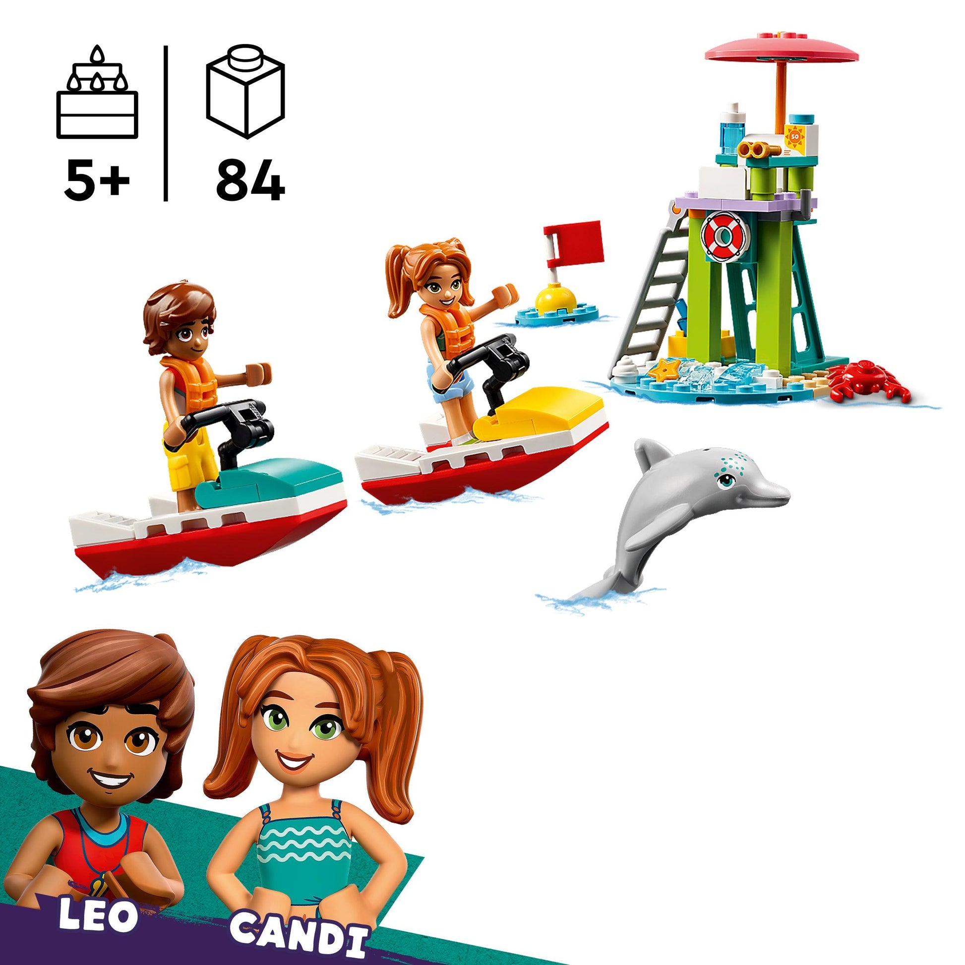 LEGO Water Scooter op het Strand 42623 Friends LEGO FRIENDS @ 2TTOYS | Official LEGO shop😊🥰 LEGO €. 8.49