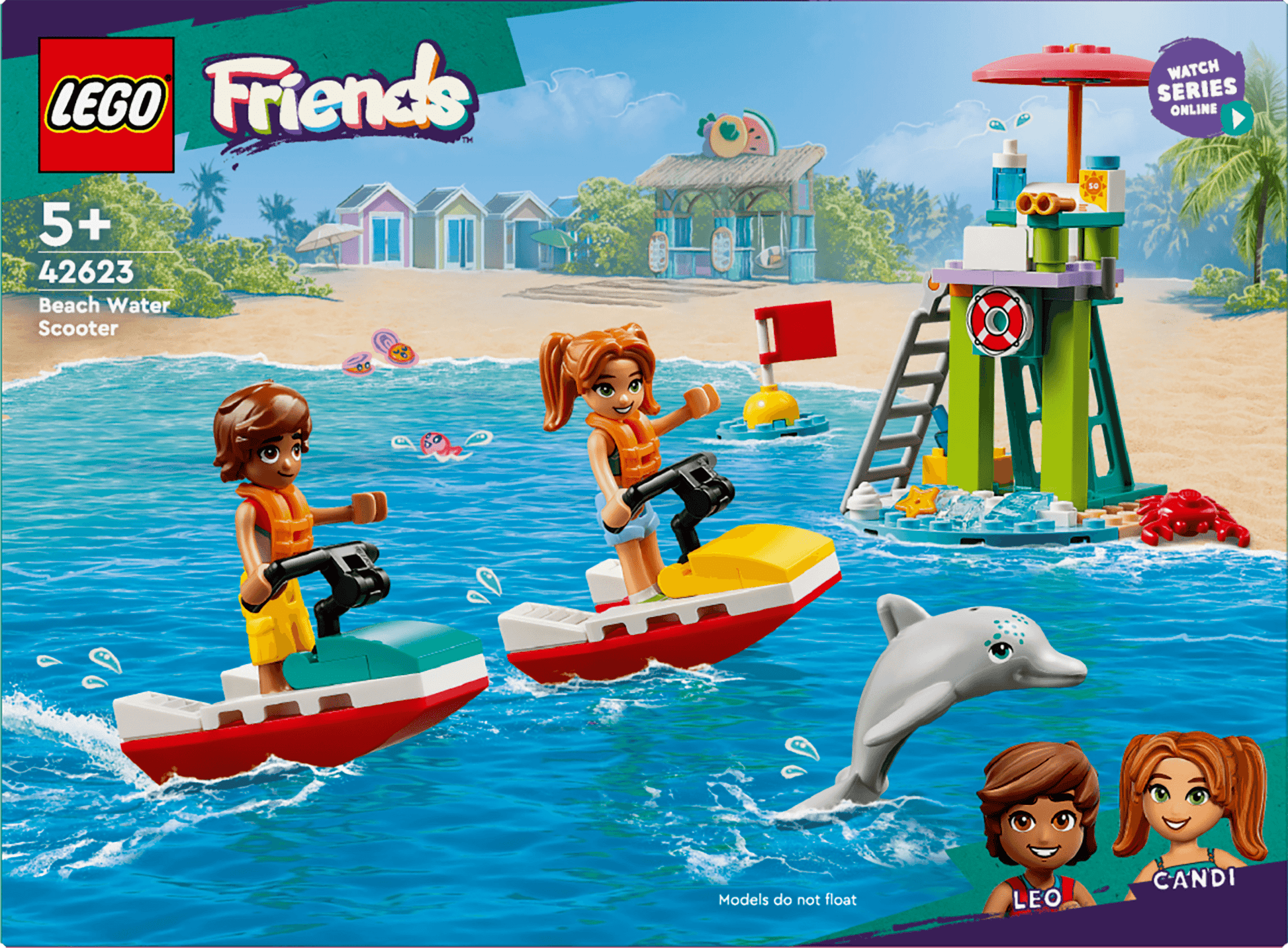 LEGO Water Scooter op het Strand 42623 Friends (Pre-Order: verwacht juni) LEGO FRIENDS @ 2TTOYS LEGO €. 8.49