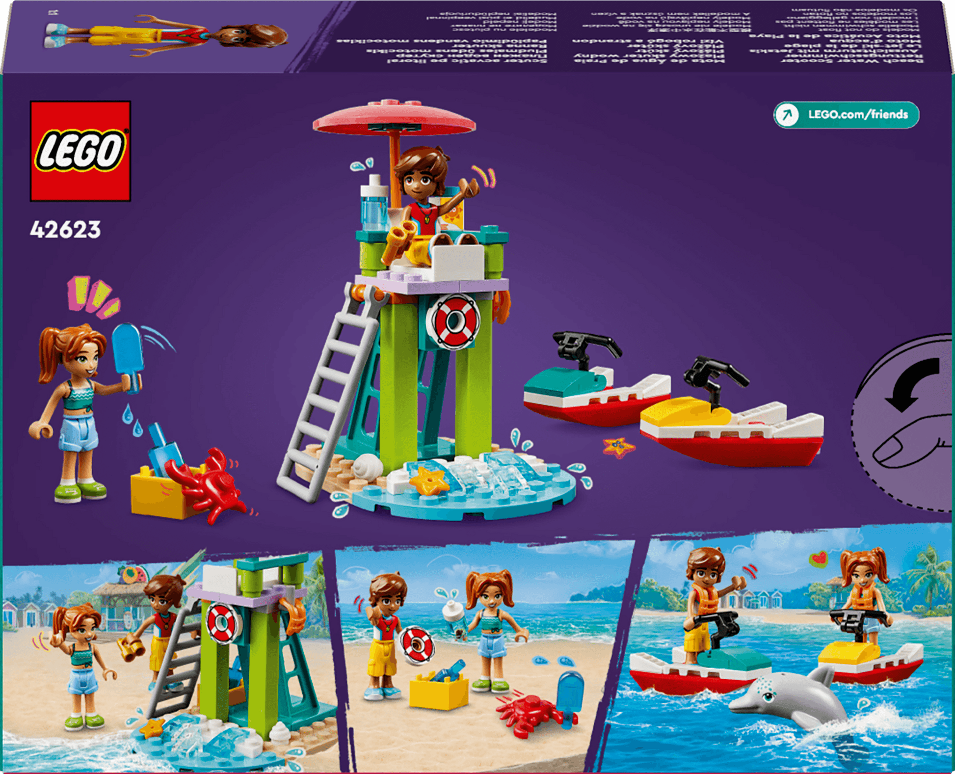 LEGO Water Scooter op het Strand 42623 Friends (Pre-Order: verwacht juni) LEGO FRIENDS @ 2TTOYS LEGO €. 8.49