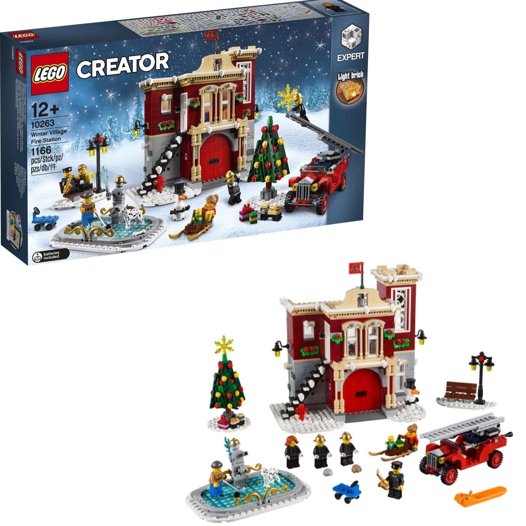 LEGO Winter dorp kerst Brandweer 10263 Icons LEGO CREATORT EXPERT @ 2TTOYS | Official LEGO shop😊🥰 LEGO €. 159.99