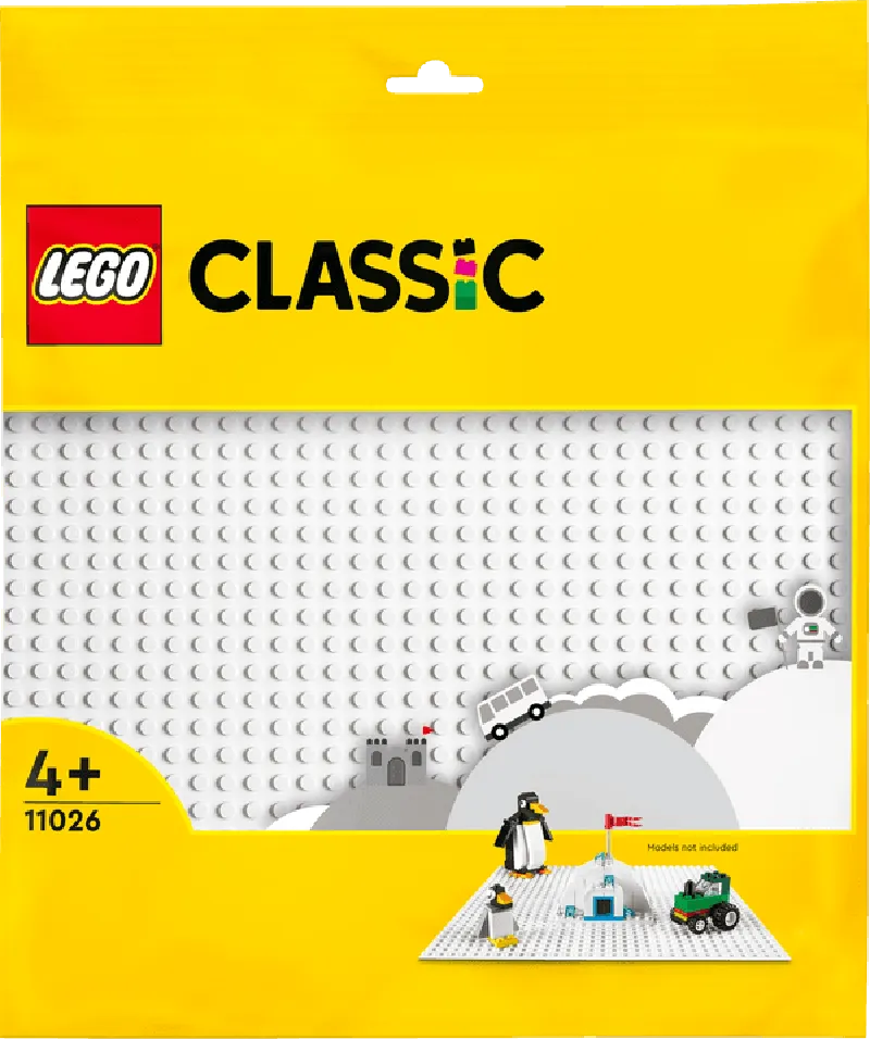 LEGO Witte Basis plaat 11026 Classic LEGO CLASSIC @ 2TTOYS | Official LEGO shop😊🥰 LEGO €. 8.49