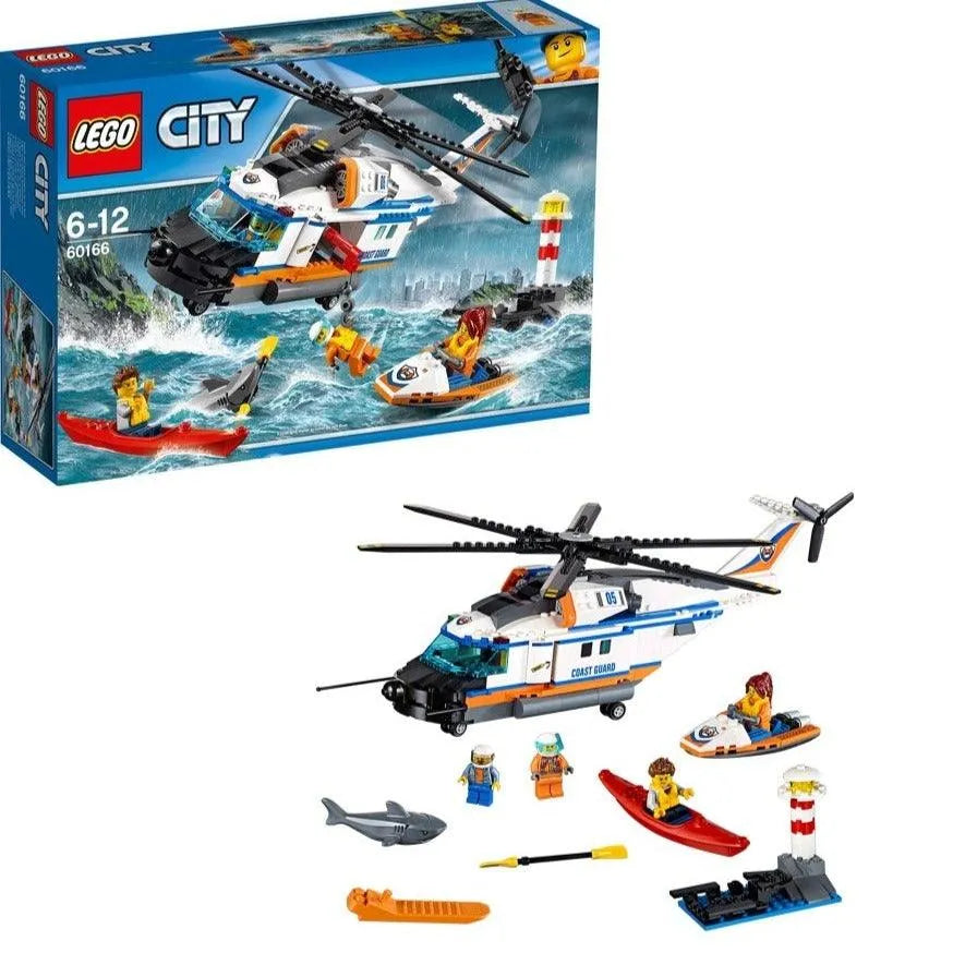 LEGO Zware sterke redding helikopter 60166 City LEGO CITY KUSTWACHT @ 2TTOYS | Official LEGO shop😊🥰 LEGO €. 39.99