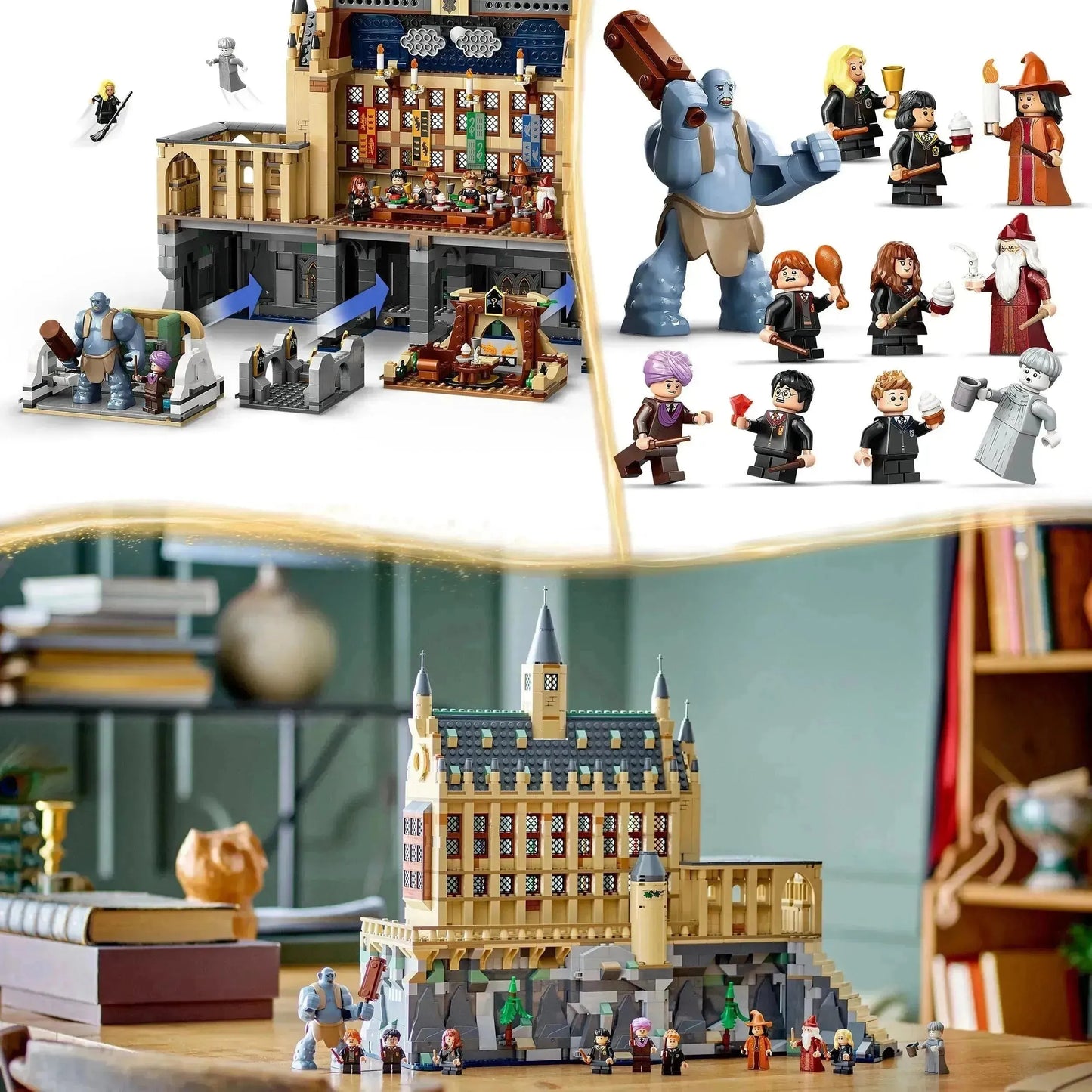 LEGO Zweinsteins Grote Zaal 76435 Harry Potter LEGO HARRY POTTER @ 2TTOYS | Official LEGO shop😊🥰 LEGO €. 168.99