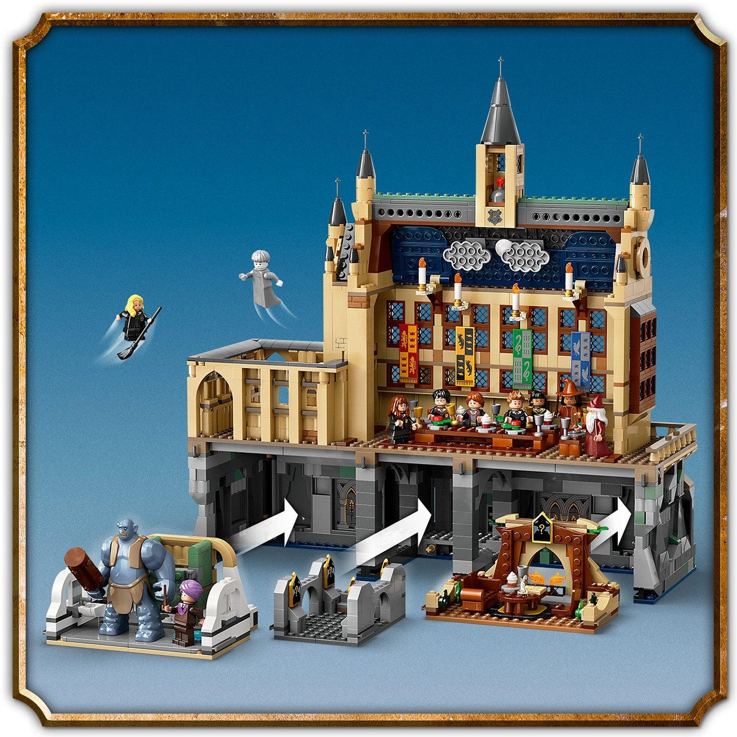 LEGO Zweinsteins Grote Zaal 76435 Harry Potter (Pre-Order: verwacht juni) LEGO HARRY POTTER @ 2TTOYS LEGO €. 168.99