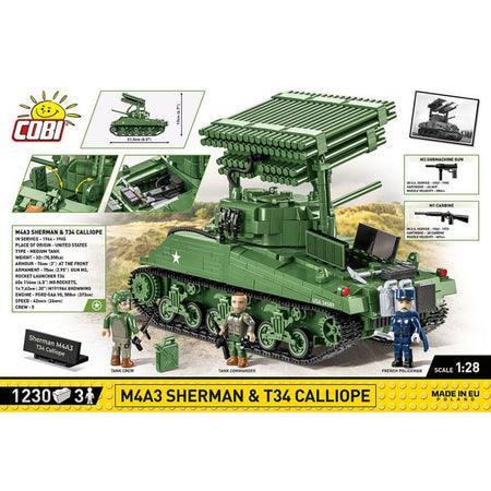 COBI M4A3 Sherman W/T34 Calli 2569 Executive Edition COBI @ 2TTOYS COBI €. 69.99