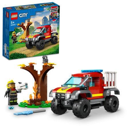 LEGO 4x4 brandweerwagen redding 60393 City LEGO CITY @ 2TTOYS LEGO €. 8.48