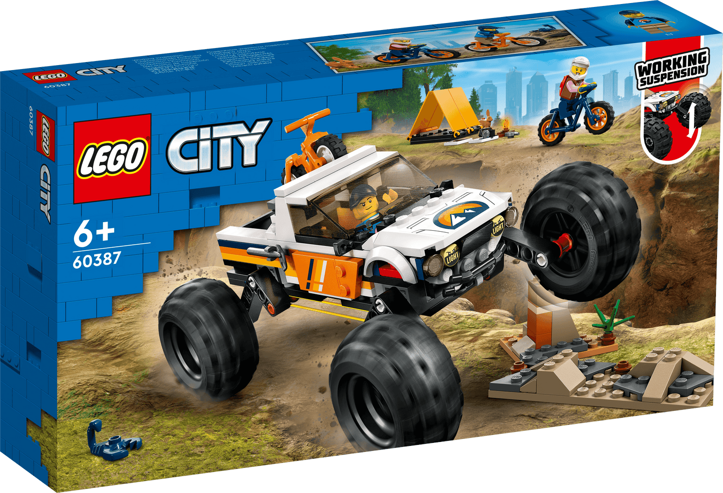 LEGO 4x4 offroad-avonturen 60387 City LEGO CITY @ 2TTOYS LEGO €. 25.49