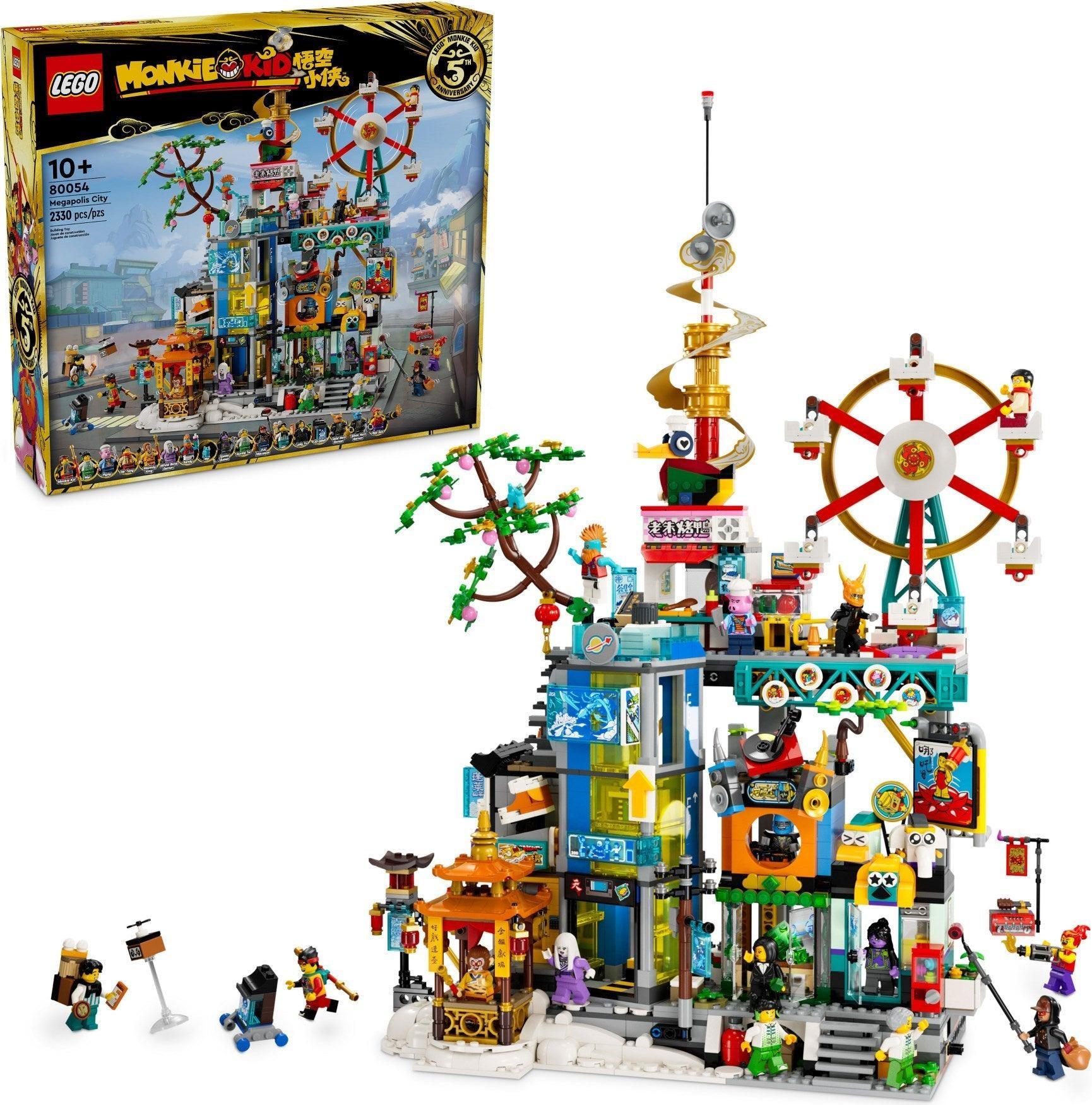 LEGO 5 jaar Megapolis 80054 Monkie Kid LEGO MONKIE KID @ 2TTOYS | Official LEGO shop😊🥰 LEGO €. 145.79