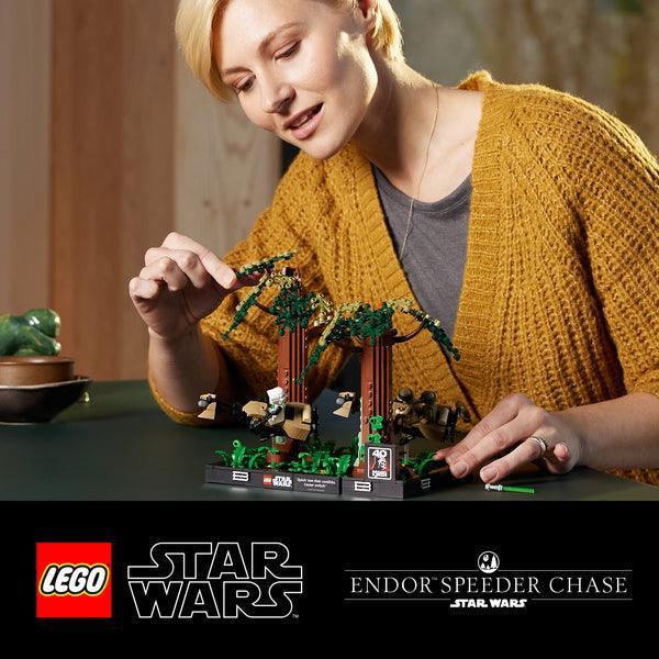 LEGO 75353 Endor Speeder Bike Chase Diorama LEOG STARWARS @ 2TTOYS LEGO €. 67.48