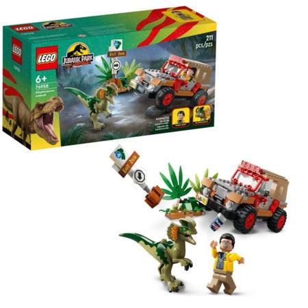 LEGO 76958 Dilophosaurus hinderlaag LEGO JURASSIC WORLD @ 2TTOYS LEGO €. 22.49