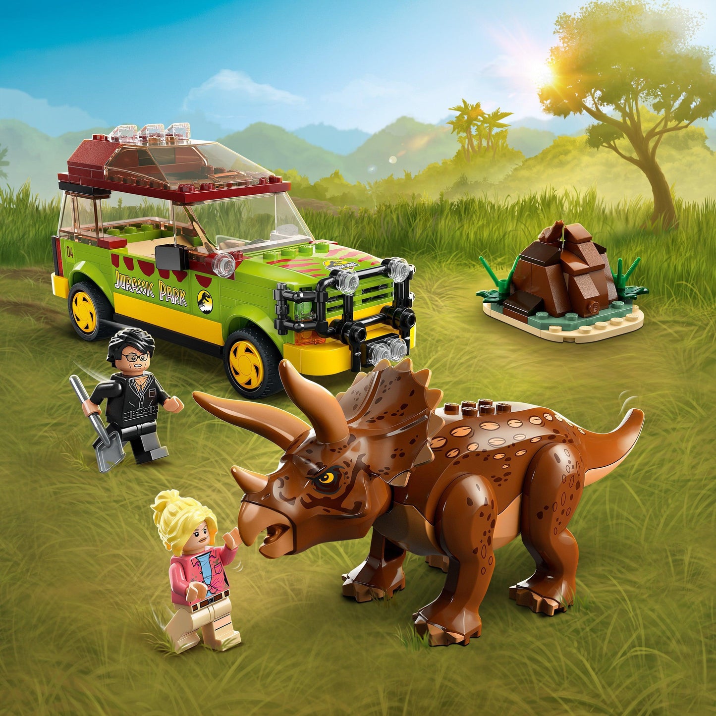 LEGO 76959 Triceraptops onderzoek LEGO JURASSIC WORLD @ 2TTOYS LEGO €. 44.99