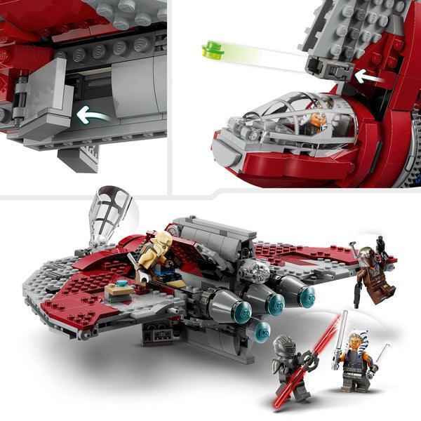 LEGO Ahsoka Tano's T-6 Jedi shuttle 75362 StarWars LEGO STARWARS @ 2TTOYS | Official LEGO shop😊🥰 LEGO €. 63.49