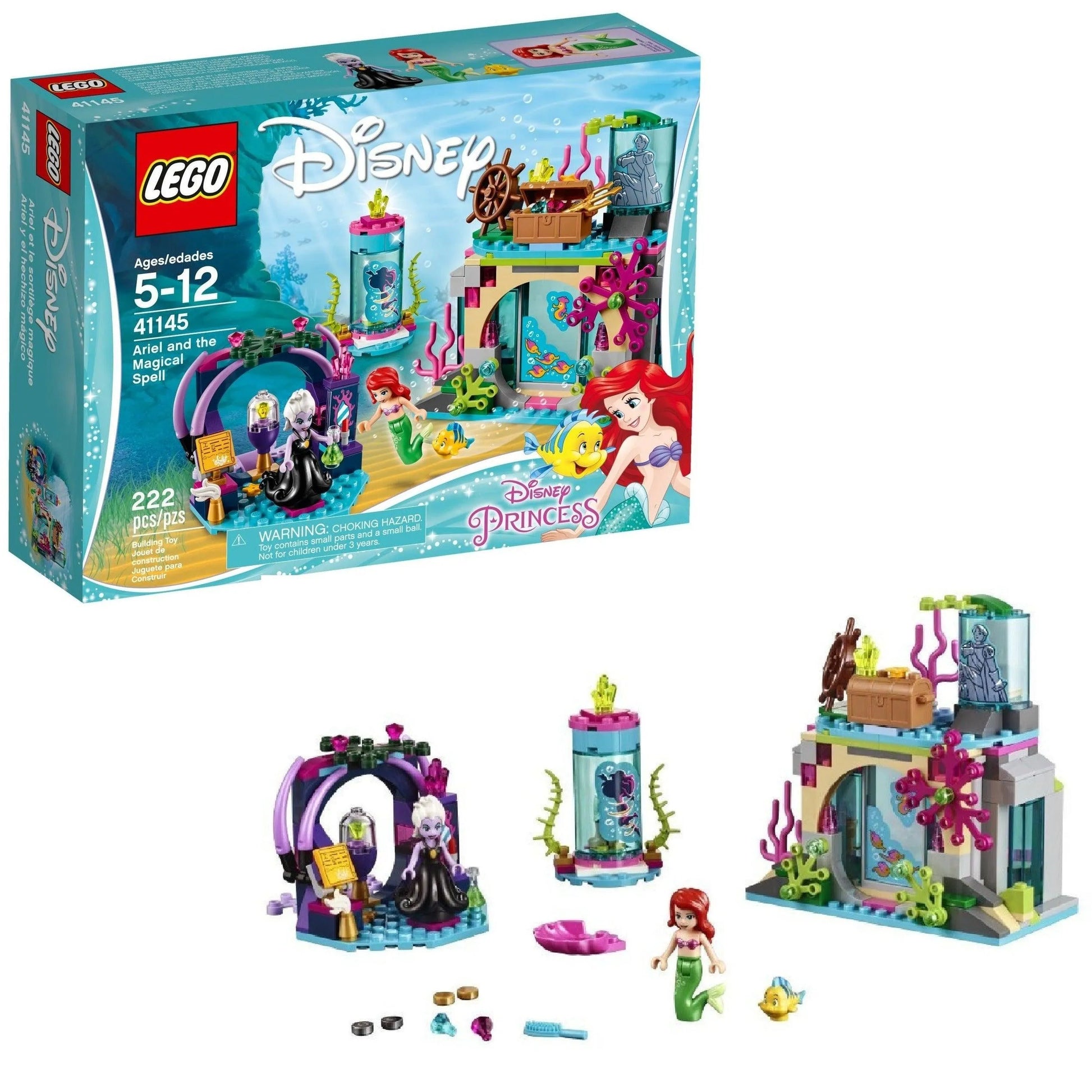 LEGO Ariël en de toverspreuk 41145 Disney LEGO DISNEY @ 2TTOYS | Official LEGO shop😊🥰 LEGO €. 24.49