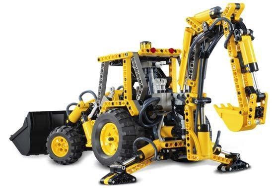 LEGO Back-Hoe 8455 TECHNIC LEGO TECHNIC @ 2TTOYS | Official LEGO shop😊🥰 LEGO €. 100.00