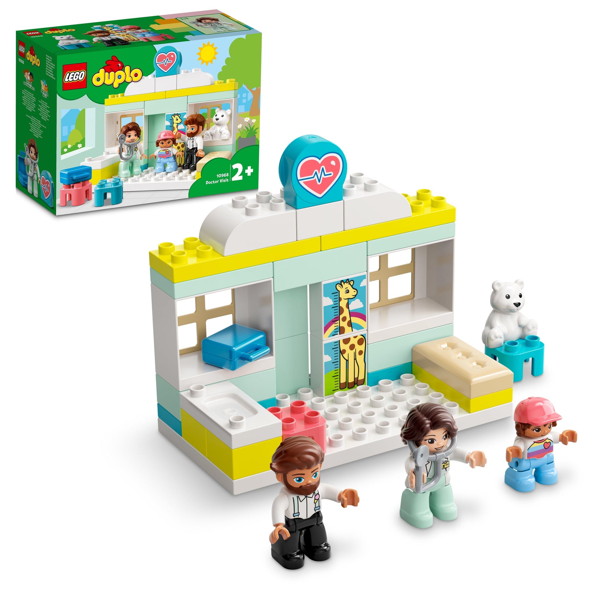 LEGO Bij de dokter 10968 DUPLO LEGO DUPLO @ 2TTOYS | Official LEGO shop😊🥰 LEGO €. 16.49