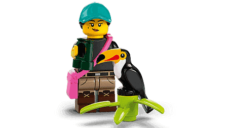 LEGO Birdwatcher (1 stuk) Minifguren Serie 22 71032-9 LEGO MINIFIGUREN @ 2TTOYS | Official LEGO shop😊🥰 LEGO €. 5.99