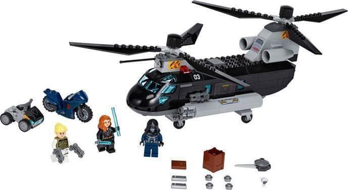 LEGO Black Widow Helikopter achtervolging 76162 Superheroes LEGO SUPERHEROES @ 2TTOYS | Official LEGO shop😊🥰 LEGO €. 34.99