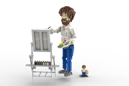 LEGO Bob Ross LEGO IDEAS @ 2TTOYS | Official LEGO shop😊🥰 LEGO €. 999.99