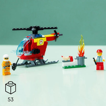 LEGO Brandweer helikopter 60318 City LEGO CITY BRANDWEER @ 2TTOYS | Official LEGO shop😊🥰 LEGO €. 8.48