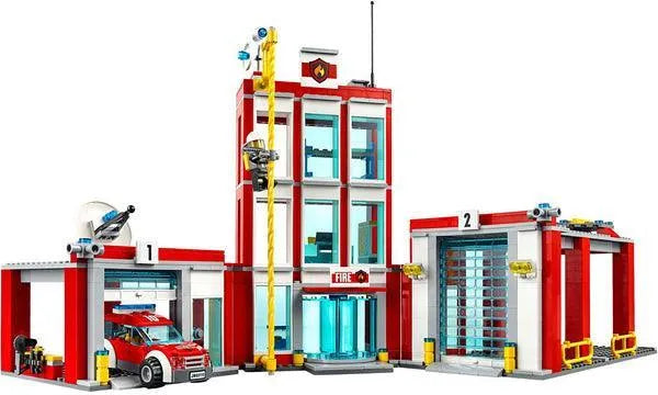 LEGO Brandweerkazerne 60110 City LEGO CITY @ 2TTOYS | Official LEGO shop😊🥰 LEGO €. 99.99